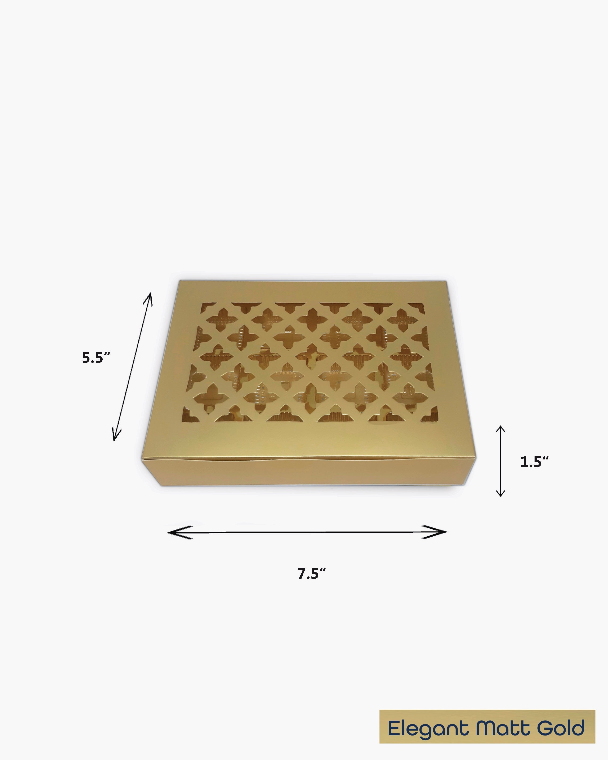 12 cavity chocolate box- laser cut- Pack of 10 Pcs